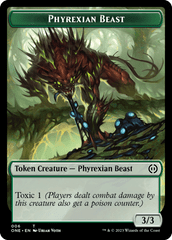 Phyrexian Beast Token - Foil
